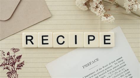 Read Through the Recipe